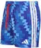 Adidas Football-inspired Graphic Swim Shorts 5 Inch (KA2745) semi blue burst/white