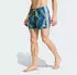 Adidas Football-inspired Graphic Swim Shorts 5 Inch (KD5346) bright yellow/white