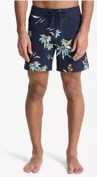 Quiksilver Everyday 16" Boardshorts (EQYBS04897) dark navy coastal floral