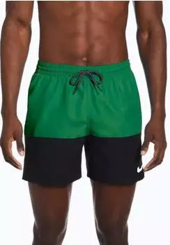 Nike NESSB451 Boxer-Badeanzug verde/nero