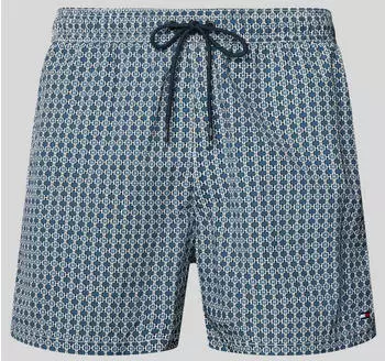 Tommy Hilfiger Swim Shorts (UM0UM03491) saphir/schwarz/weiß