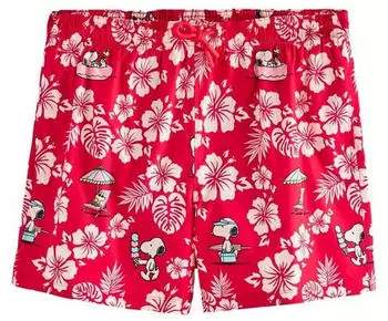 Next Fashion Swim Shorts (31819428) hellblau/rot/weiß