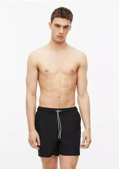 s.Oliver Badeshorts mit Eingrifftaschen schwarz 2179309.9999.