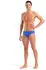 Arena Team Badehose Slip (004773) neon blue-team orange