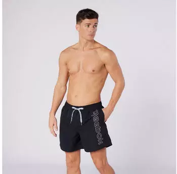 Reebok Abbott Badeshorts mit Tunnelzug (352792) schwarz
