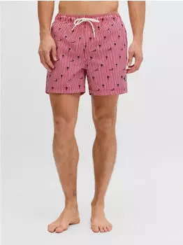 Jack & Jones JPSTMAUI BREEZE Badeshorts true red