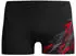 Speedo Medley Logo Swimming Boxer (8-11354003) schwarz/anthrazit/high risk red