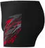 Speedo Medley Logo Swimming Boxer (8-11354003) schwarz/anthrazit/high risk red