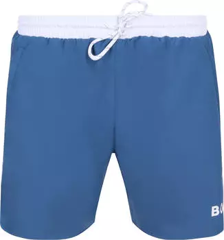Hugo Boss Starfish Badeshorts mit Kontraststreifen (50514429) open blue 462