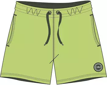 CMP Kurze Badeshorts mit Taschen (3R50027N-E406) mela