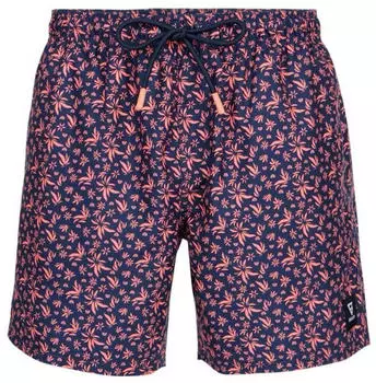 Brunotti Cester-Sunset Badeshorts navy/melone
