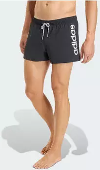 Adidas Stretchy Knit Swim Shorts 3 inch (KC7297) schwarz/wei&szlig;