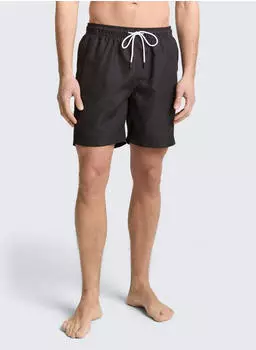 Tom Tailor Denim Schwimmshorts mit Eingrifftaschen und Gummibund (37971158) schwarz