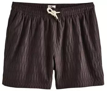 Next Fashion Schlichte Badeshorts mit Palmen-Logo (V2675208) schoko
