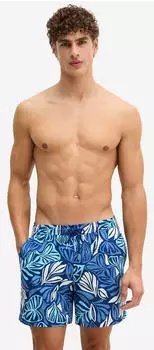 Marc O'Polo Woven Swim Shorts navypeonyprint2