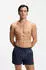 HUGO Schnell trocknende Badeshorts mit Logo-Label Style DOMINICA 50493450 Dunkelblau