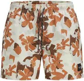 Jack & Jones Jpstmaui Jjswim Flower AOP AKM Regular Fit (12272832) moonbeam
