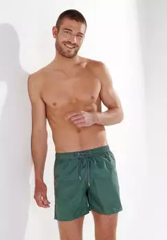 HOM Nautical Cup Badeshorts schnelltrocknend khaki grün