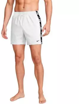 Nike Breaker Logo Tape 5'' Volley Swimming Shorts (NESSG555-100) weiß