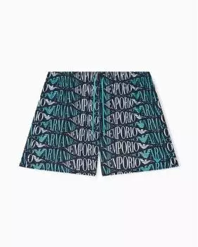 Emporio Armani EM000583 Badeshorts (EM000583_AF20442) ea logo black