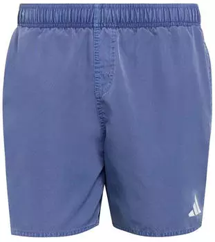Adidas Washed Badeshorts 5 INCH (JZ0592) dunkelblau/wei&szlig;