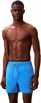Calvin Klein Short Drawstring Badeshorts (LV00N61039) azur