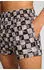Puma Swim Men Printed Cat Short Shorts mit Gummizug und seitlichen Taschen chocolate brown combo