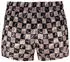 Puma Swim Men Printed Cat Short Shorts mit Gummizug und seitlichen Taschen chocolate brown combo