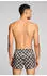 Puma Swim Men Printed Cat Short Shorts mit Gummizug und seitlichen Taschen chocolate brown combo