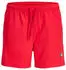 Jack & Jones JPSTMAUI Badeshorts rot
