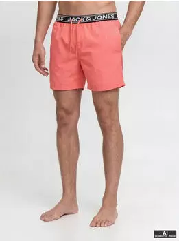 Jack & Jones JPSTMAUI Badeshorts (93747611) hot coral