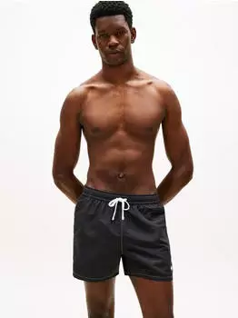 Tommy Hilfiger TJ Medium Drawstring Swim Shorts (UM0UM03852) schwarz