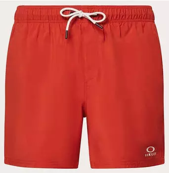 Oakley Beach Volley Shorts flame red