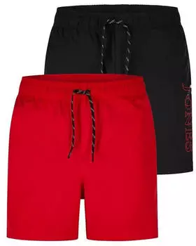 Jack & Jones JPSTMAUI Badeshorts (12303737) rot