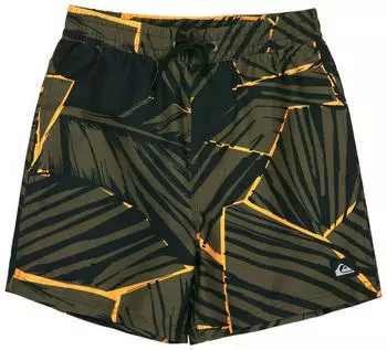 Quiksilver Everyday Printed Volley 15" Boardshorts grape leaf natural geo
