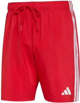 Adidas 3-STREIFEN BADESHORTS 20,5 CM Better Scarlet / White (KG1679)