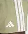 Adidas 3-Streifen Badeshorts Tent Green / White (KV6498)