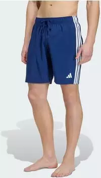 Adidas 3-STREIFEN BADESHORTS 20,5 CM Dark Blue / White (KG1674)