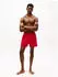 Tommy Hilfiger Original Logo Mid Length Swim Shorts (UM0UM03748) medium red