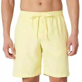 Amazon Essentials Relaxed Fit Baumwoll-Shorts mit elastischem Bund (AE1671278) hellgelb