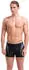 Arena Steplogo Swim Short Badeshorts schwarz/asphalt