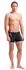 Arena Steplogo Swim Short Badeshorts schwarz/asphalt