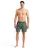 Arena Fundamentals R Boxer Beach Shorts (006443) sage/red