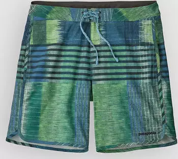 Patagonia Hydropeak Side Shore 18 In. Boardshorts (86455) heritage fitz/shore blue