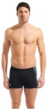 Arena Basic Swim Short Badeshorts (011837) black-asphalt