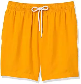 Amazon Essentials Swim Trunk Quick Dry 18 cm (AE1671278) goldgelb