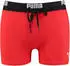 Puma Badepants Retro-Design Logo-Bund (100000028) rot
