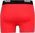Puma Badepants Retro-Design Logo-Bund (100000028) rot