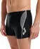 Arena Swim Short Graphic Slim Fit schwarz/weiß