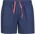 CMP Badeshorts navy-b.co-fuxia